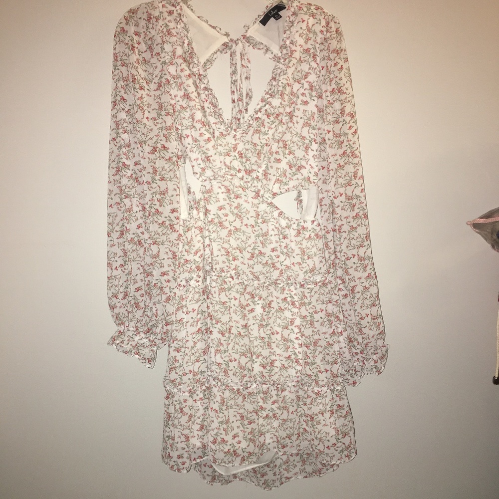 Cute Lulu cut out dress